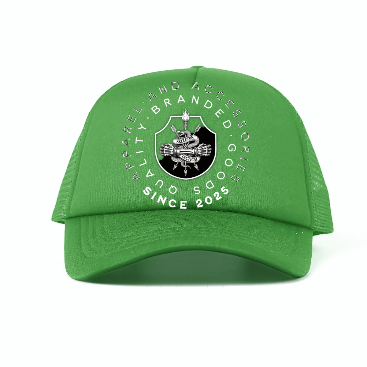Foam Trucker Hat with Mesh Panels