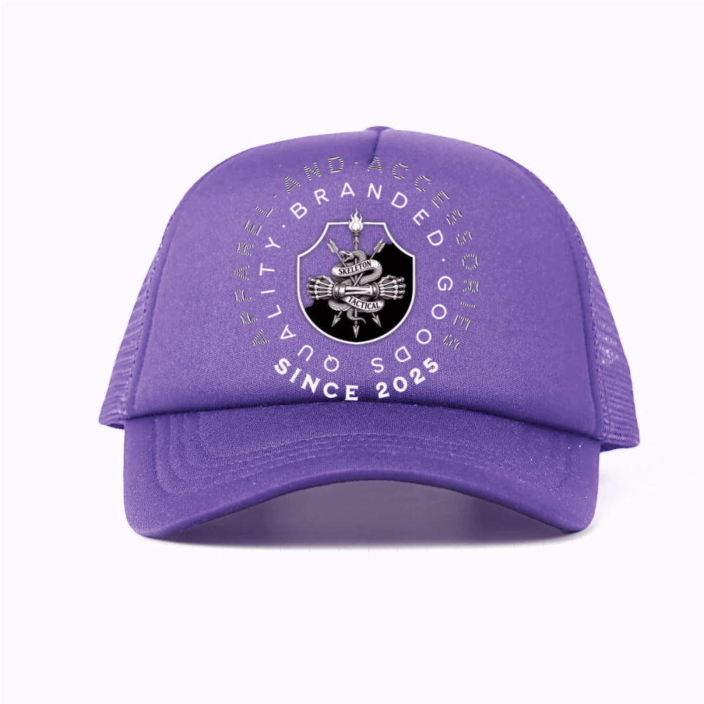 Foam Trucker Hat with Mesh Panels