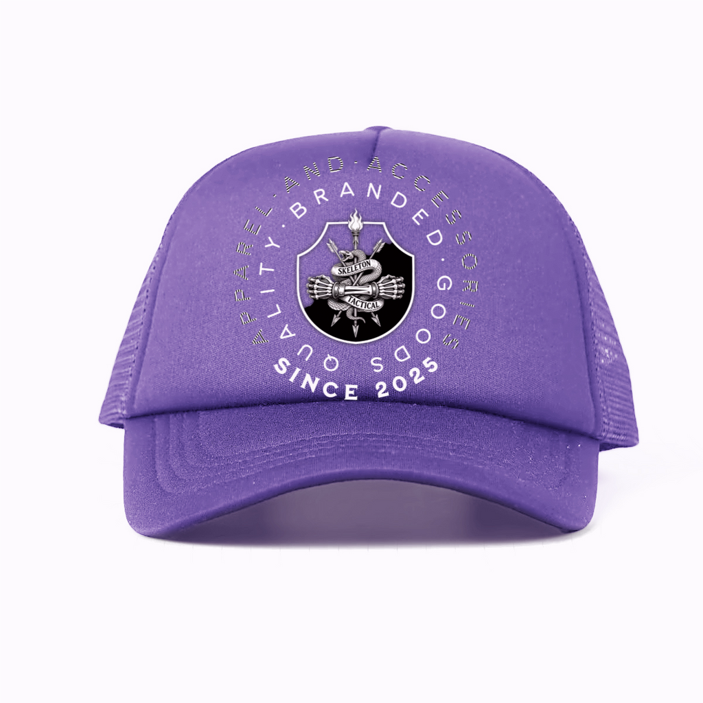 Foam Trucker Hat with Mesh Panels