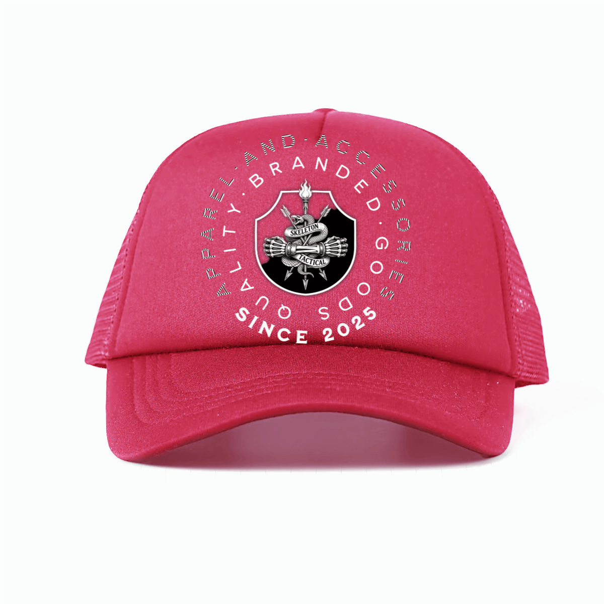 Foam Trucker Hat with Mesh Panels