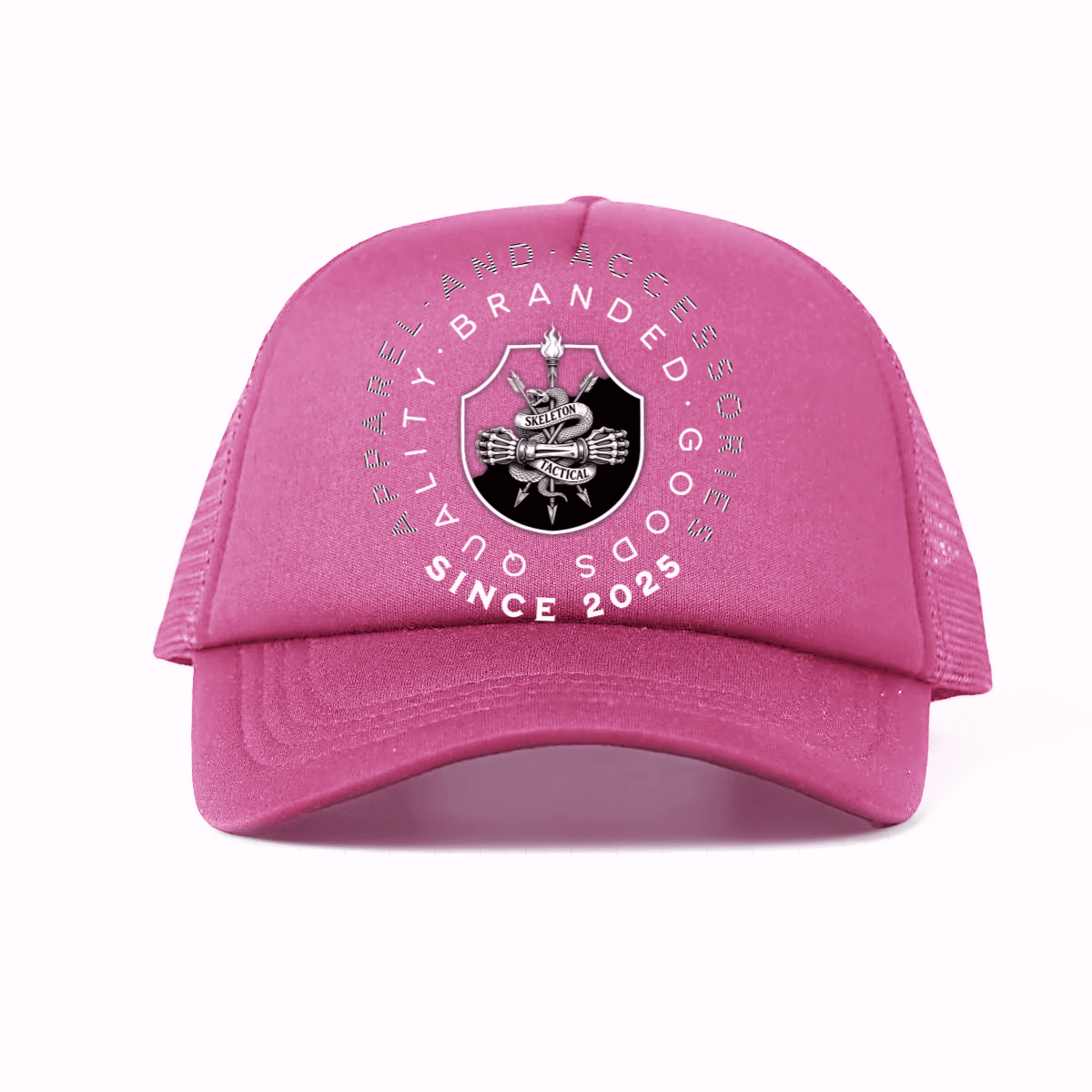 Foam Trucker Hat with Mesh Panels
