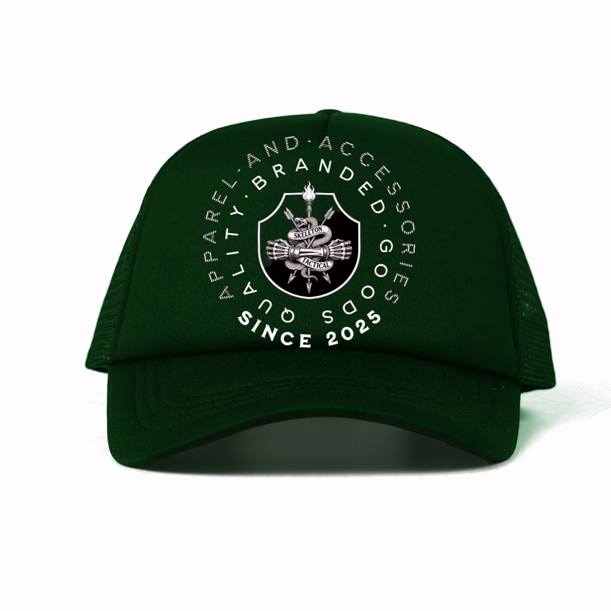 Foam Trucker Hat with Mesh Panels