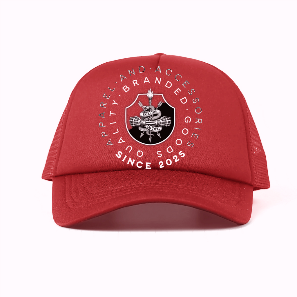 Foam Trucker Hat with Mesh Panels