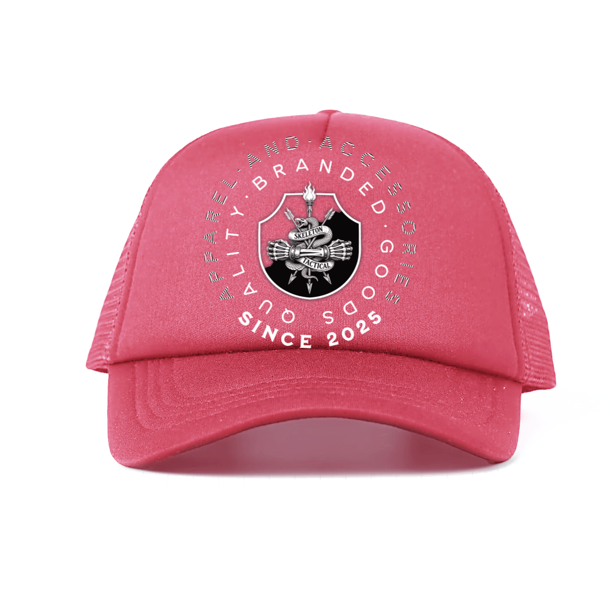 Foam Trucker Hat with Mesh Panels