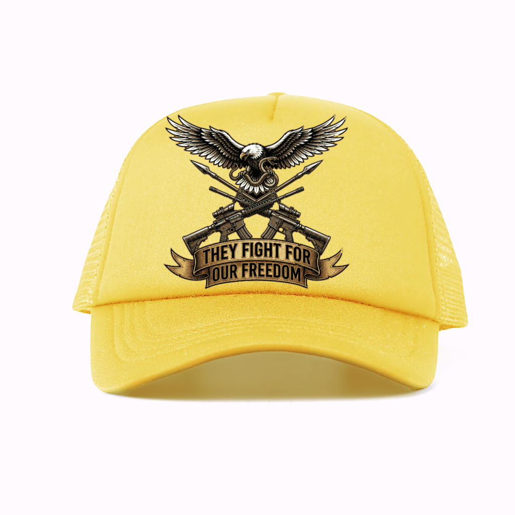 Foam Trucker Hat with Mesh Panels