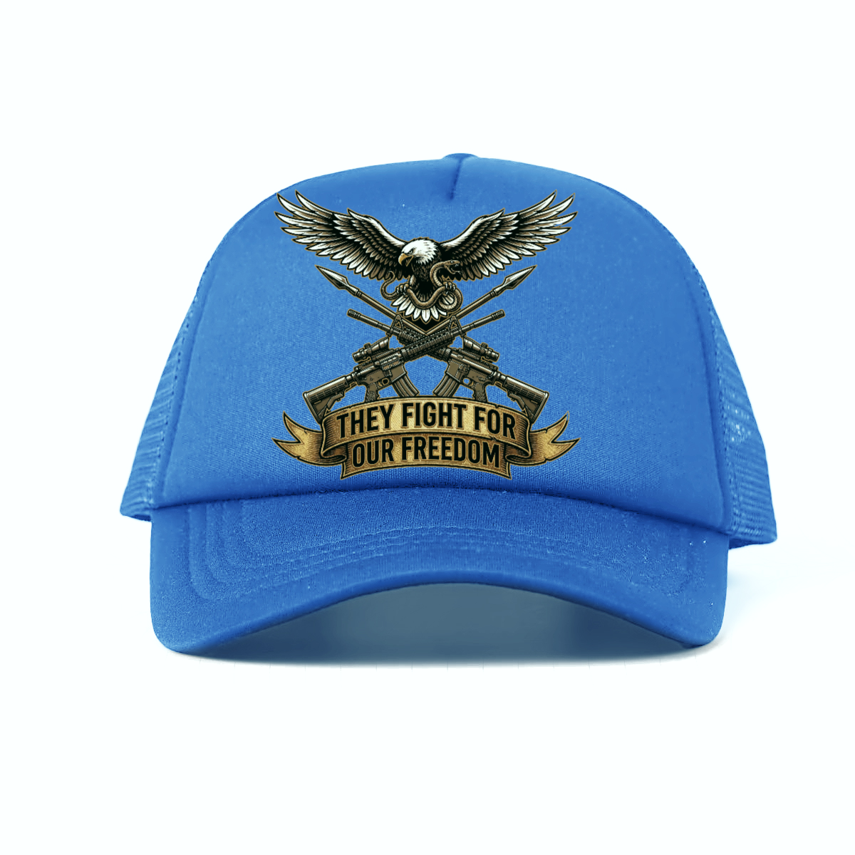 Foam Trucker Hat with Mesh Panels