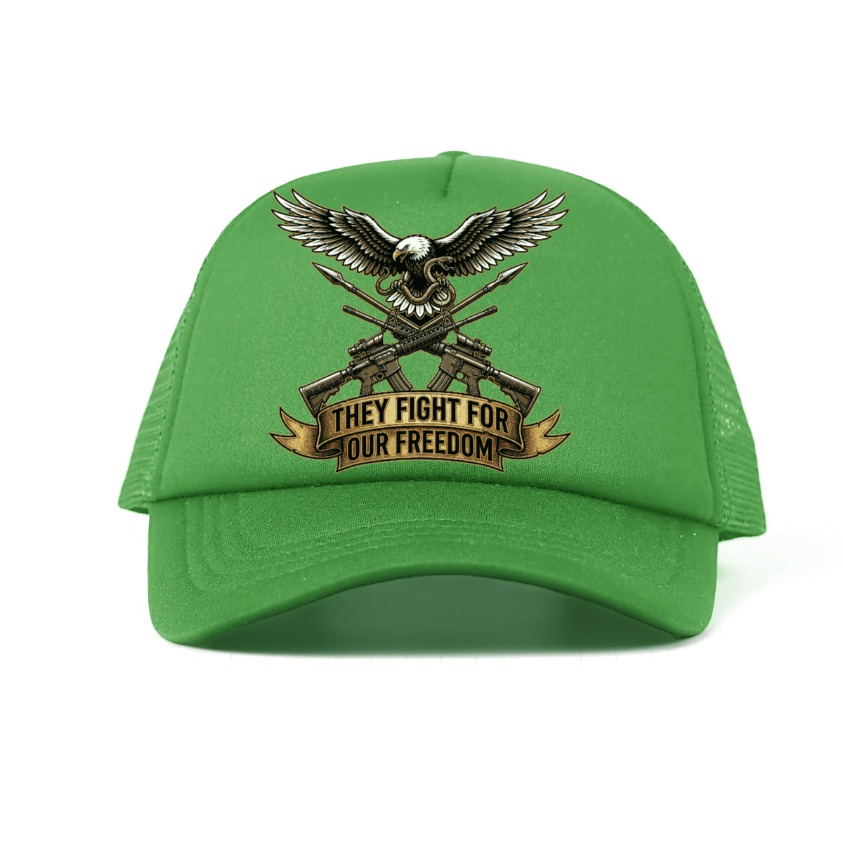 Foam Trucker Hat with Mesh Panels