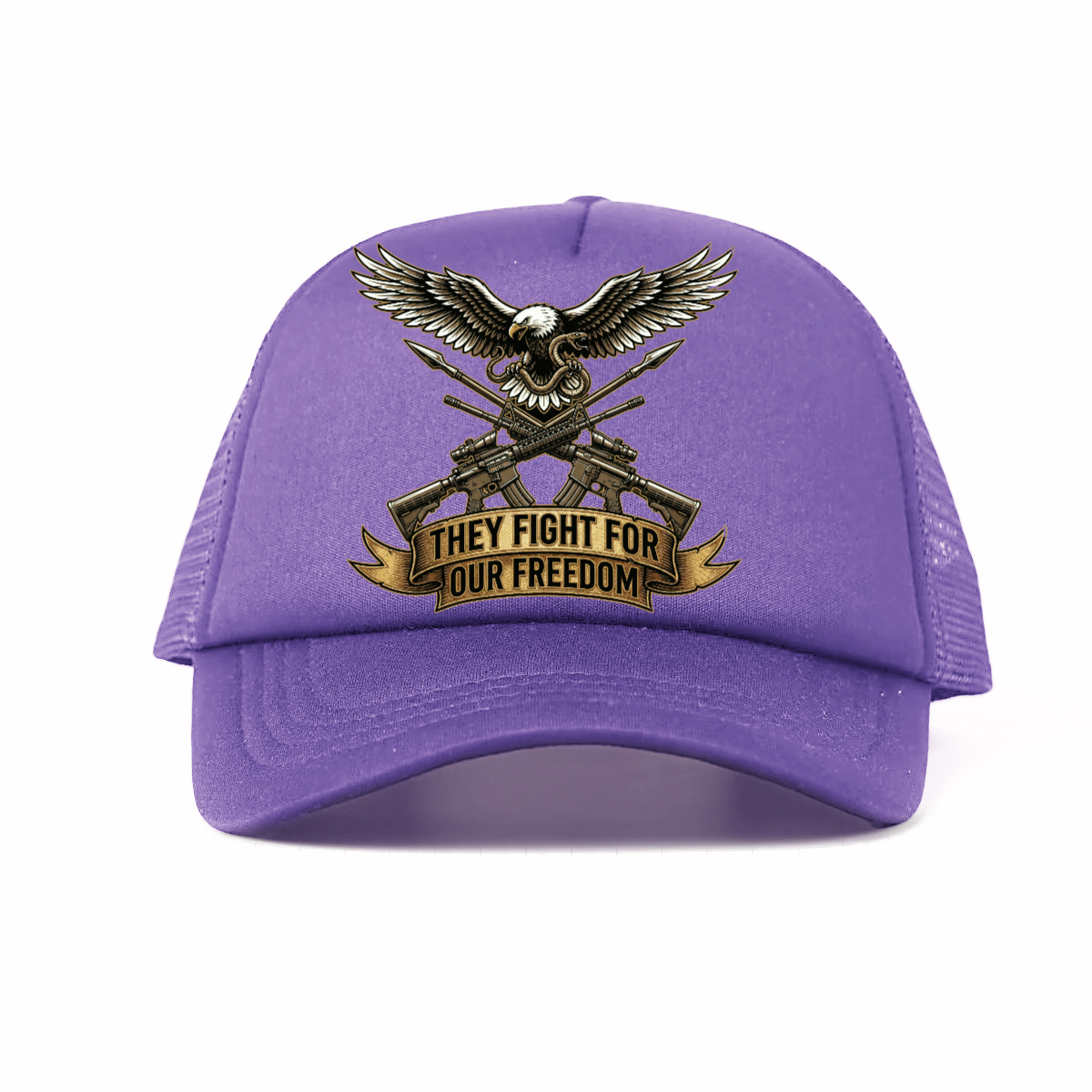 Foam Trucker Hat with Mesh Panels