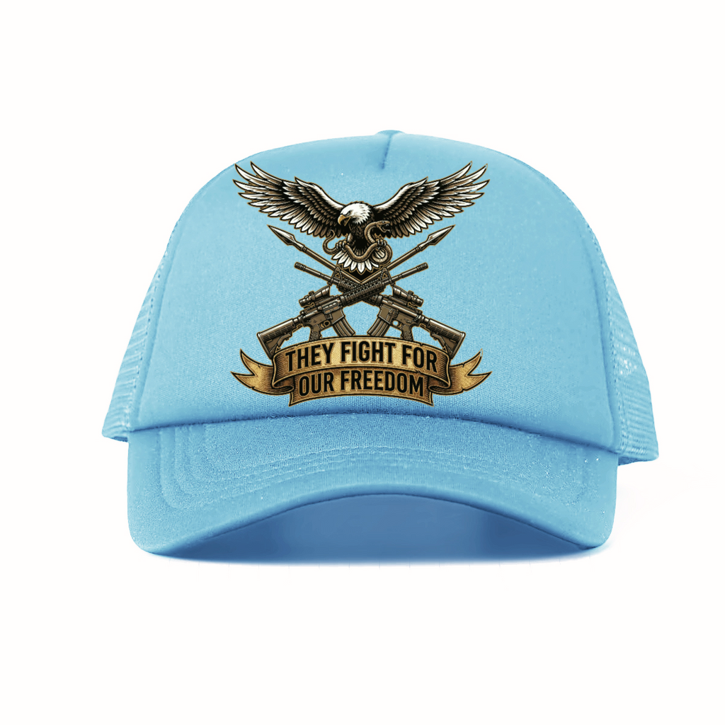 Foam Trucker Hat with Mesh Panels