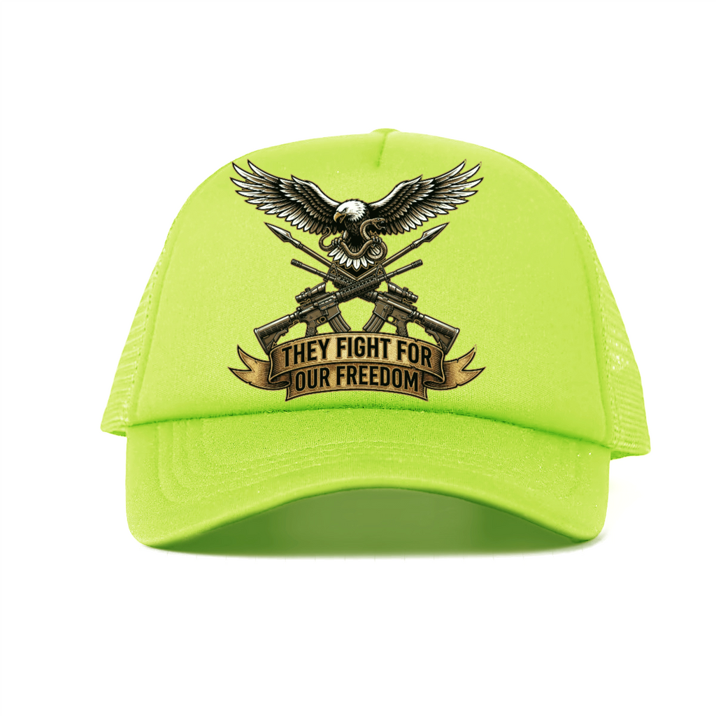 Foam Trucker Hat with Mesh Panels