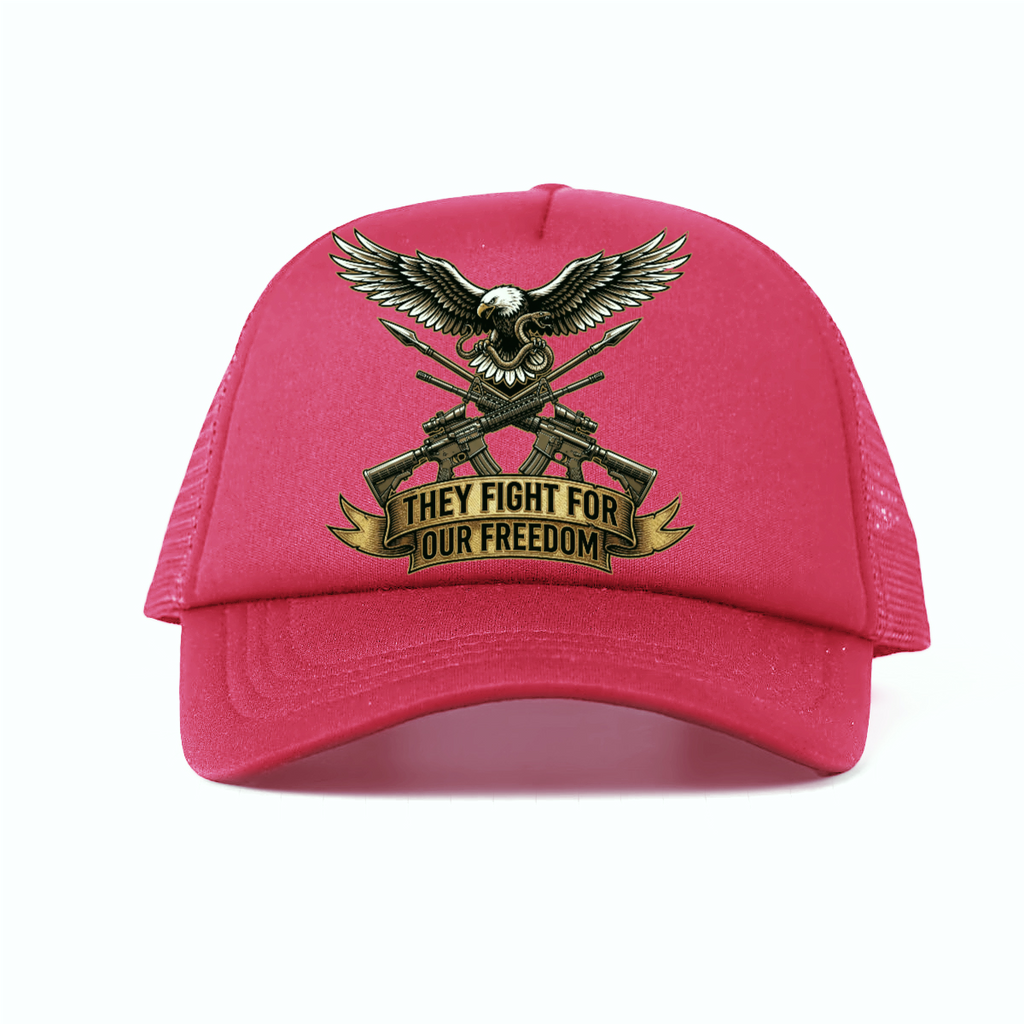 Foam Trucker Hat with Mesh Panels