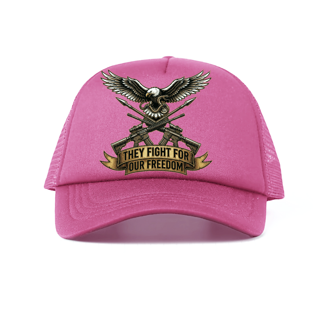 Foam Trucker Hat with Mesh Panels