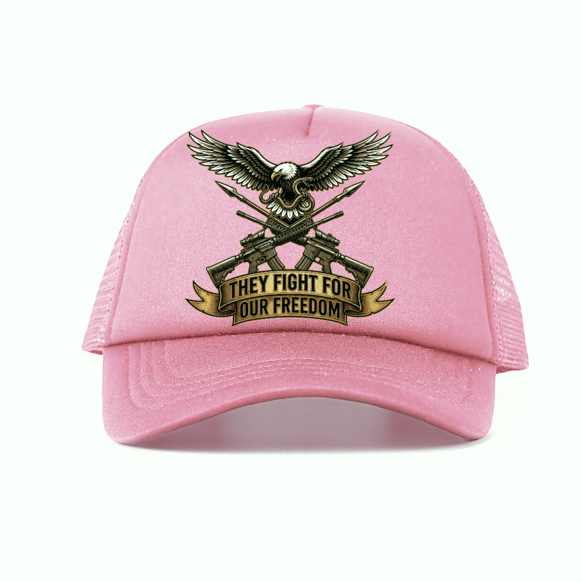 Foam Trucker Hat with Mesh Panels