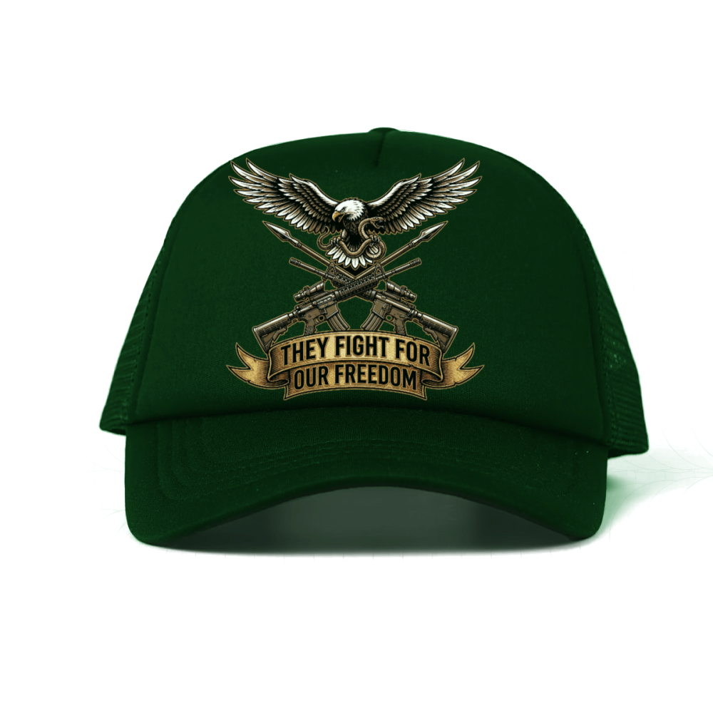 Foam Trucker Hat with Mesh Panels