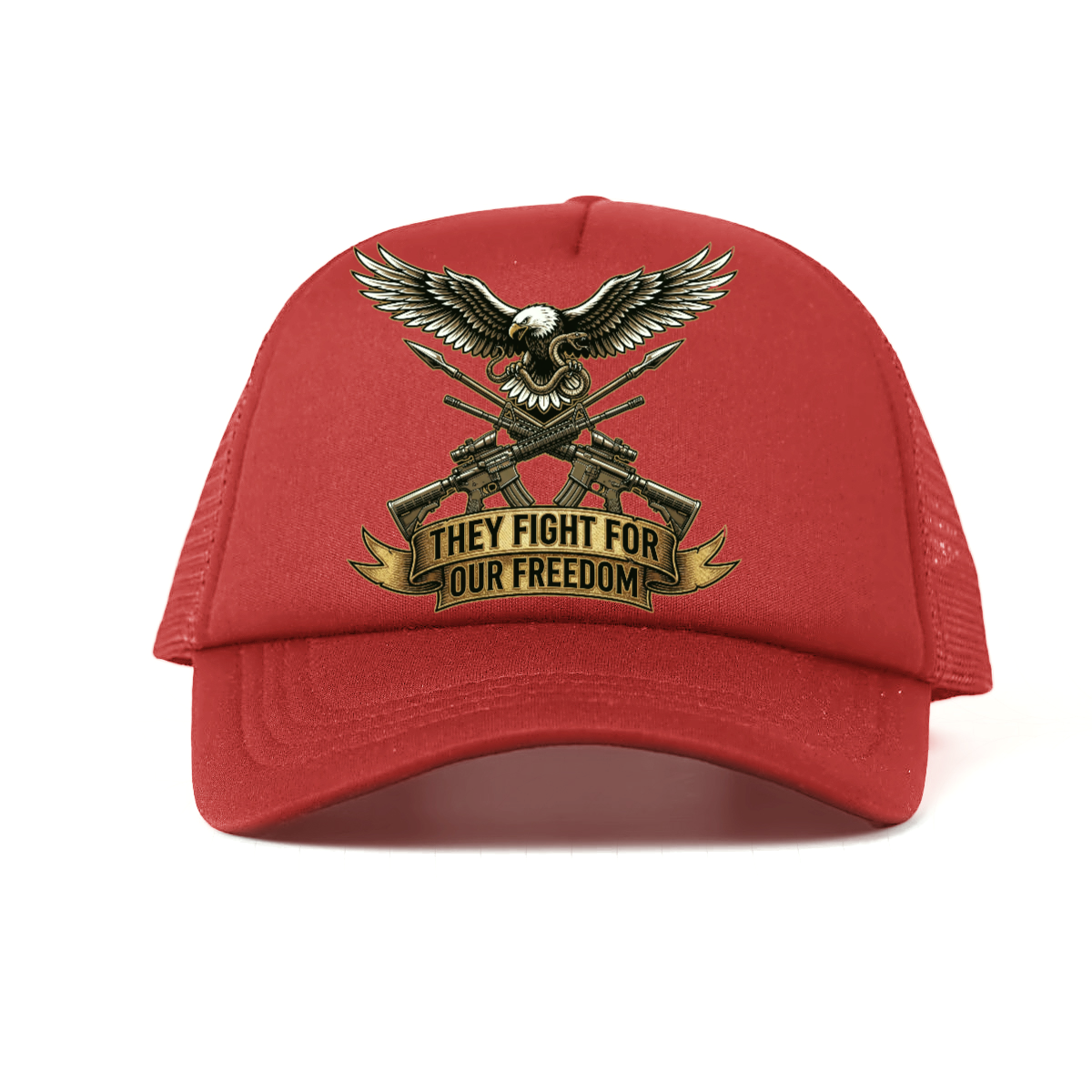 Foam Trucker Hat with Mesh Panels