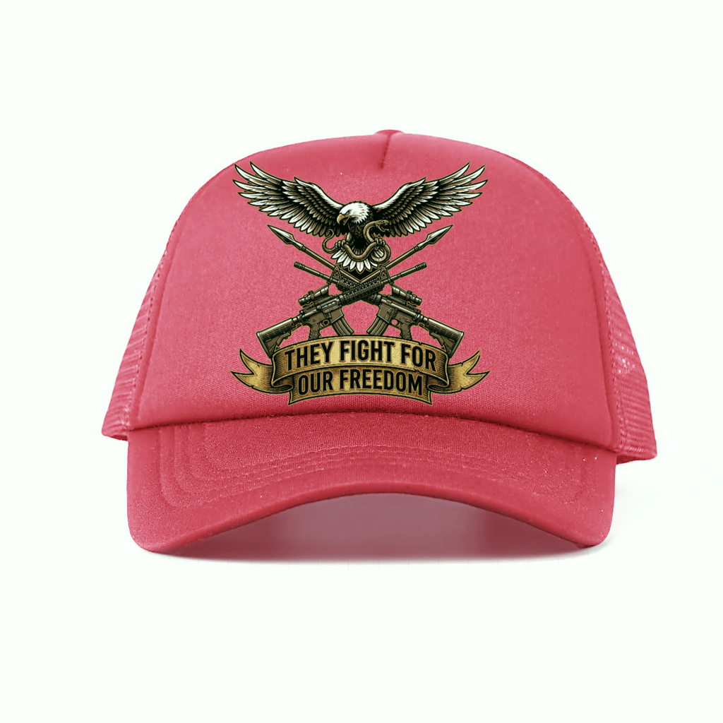 Foam Trucker Hat with Mesh Panels
