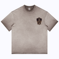 Dopamine Dressing Heavyweight Washed Gradient Stir Fried T-shirt(255GSM)