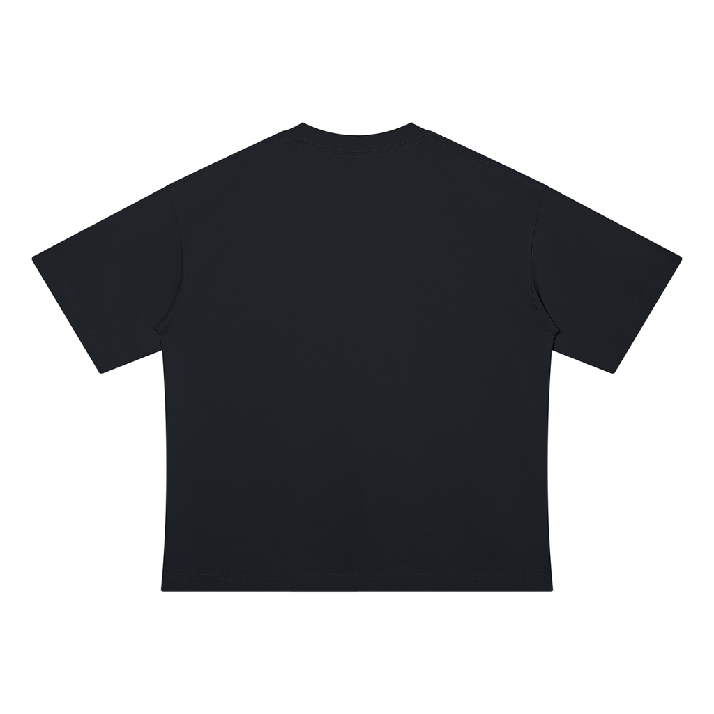 SkeletacX ATHF colabo - Unisex Drop Shoulder Cotton T-Shirt