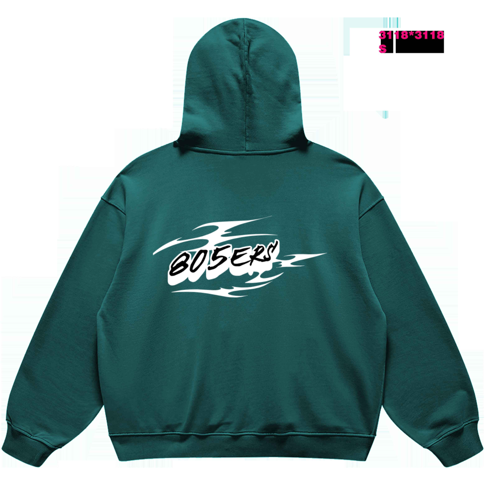 Unisex Super Heavyweight Oversized Retro Hoodie(440GSM)