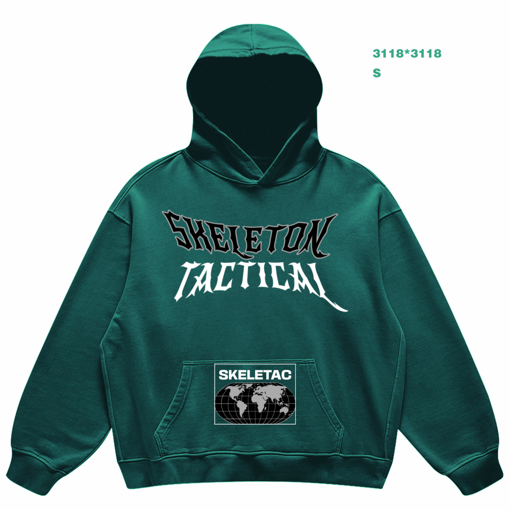 Unisex Super Heavyweight Oversized Retro Hoodie(440GSM)