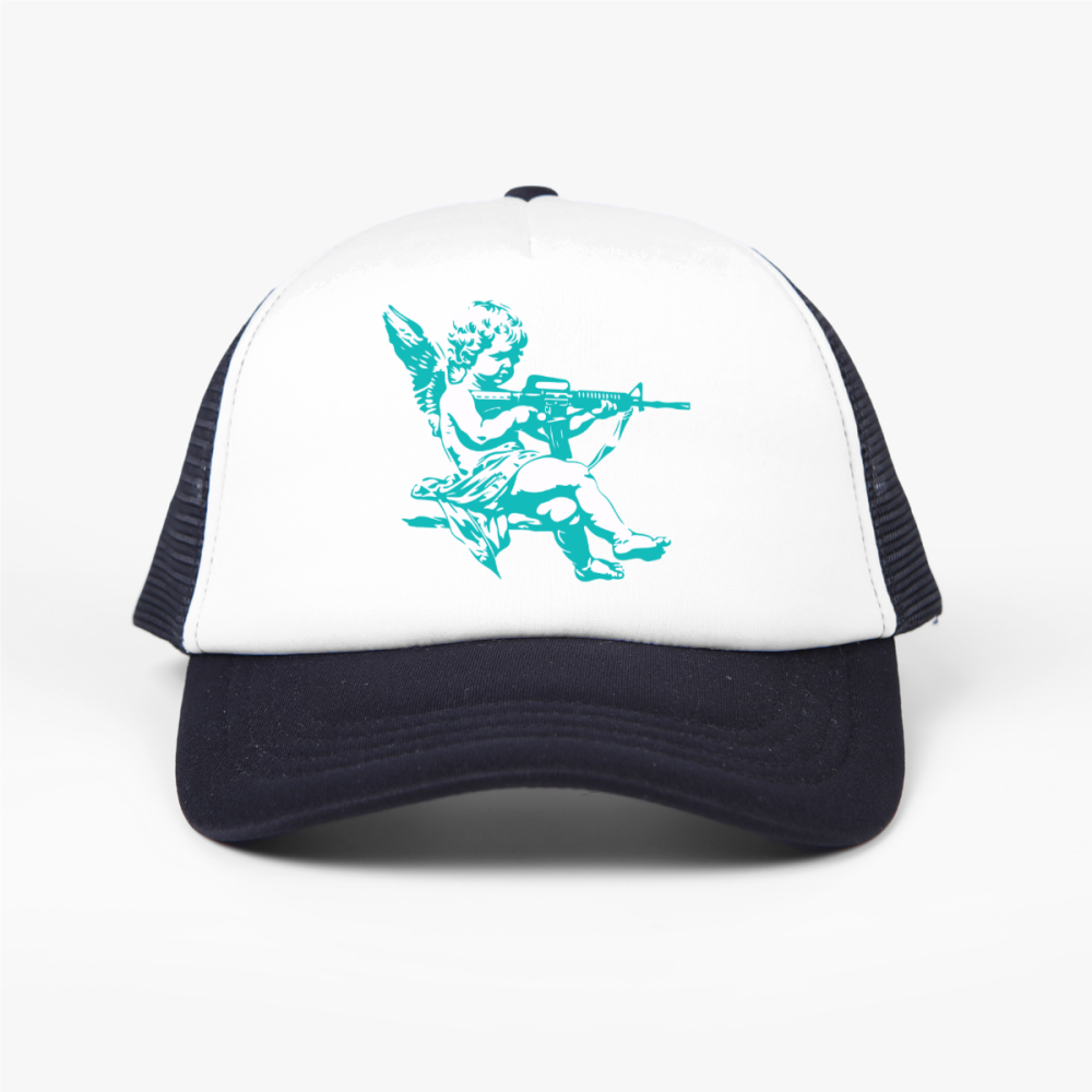 Colorblock Trucker Hat