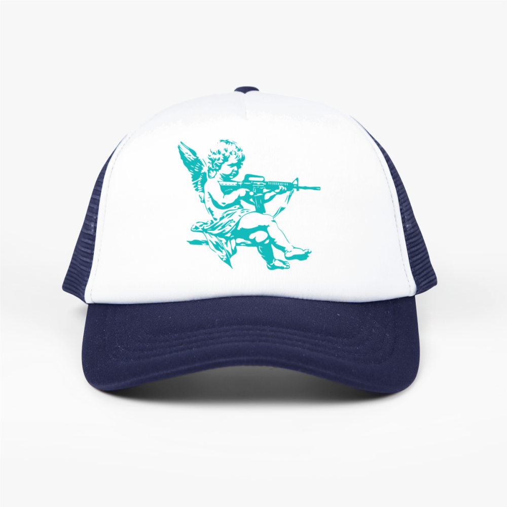 Colorblock Trucker Hat