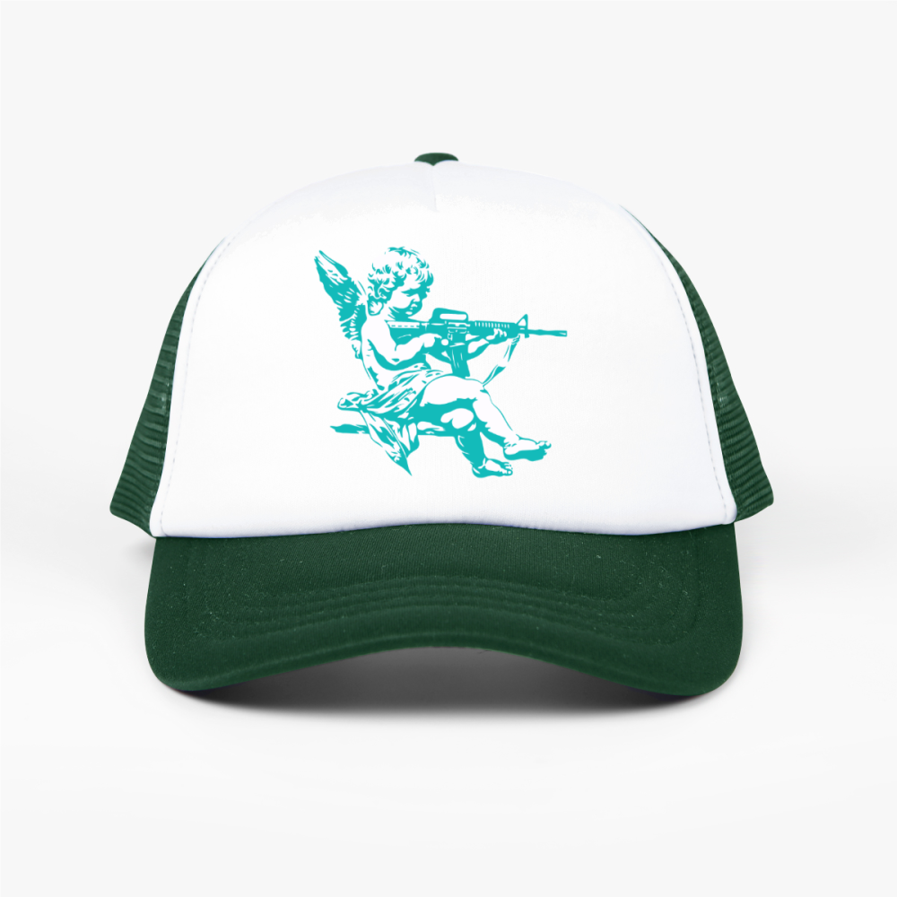 Colorblock Trucker Hat