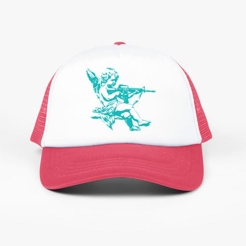 Colorblock Trucker Hat