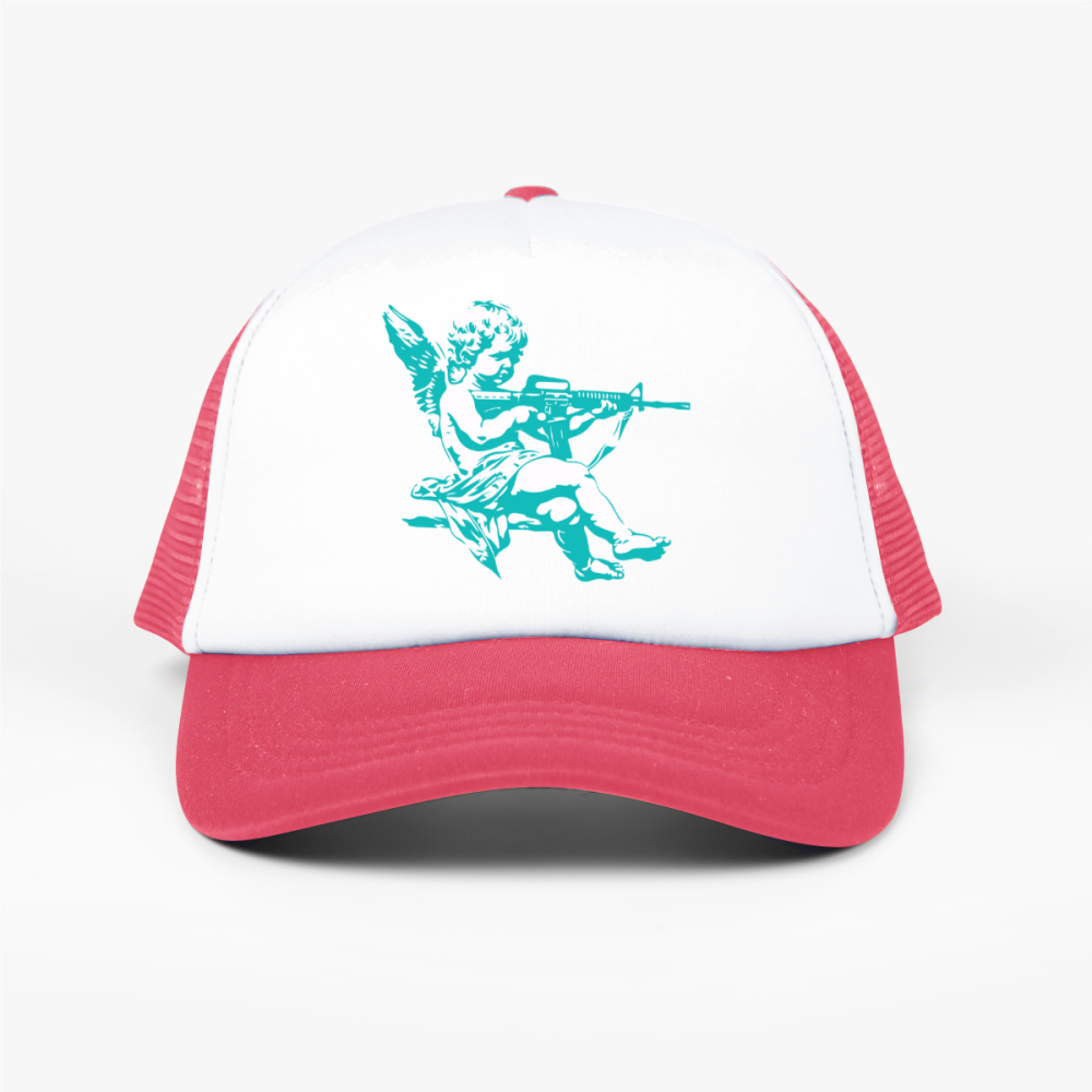 Colorblock Trucker Hat