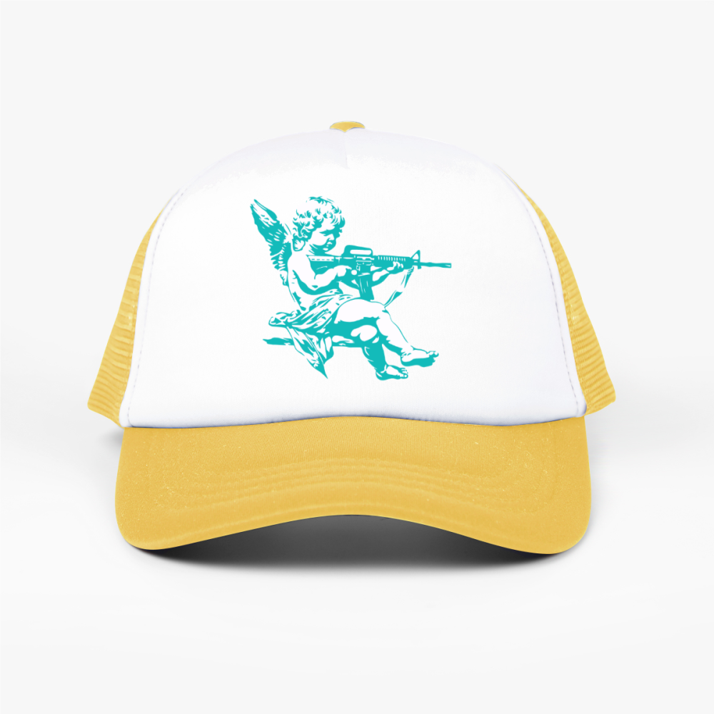 Colorblock Trucker Hat