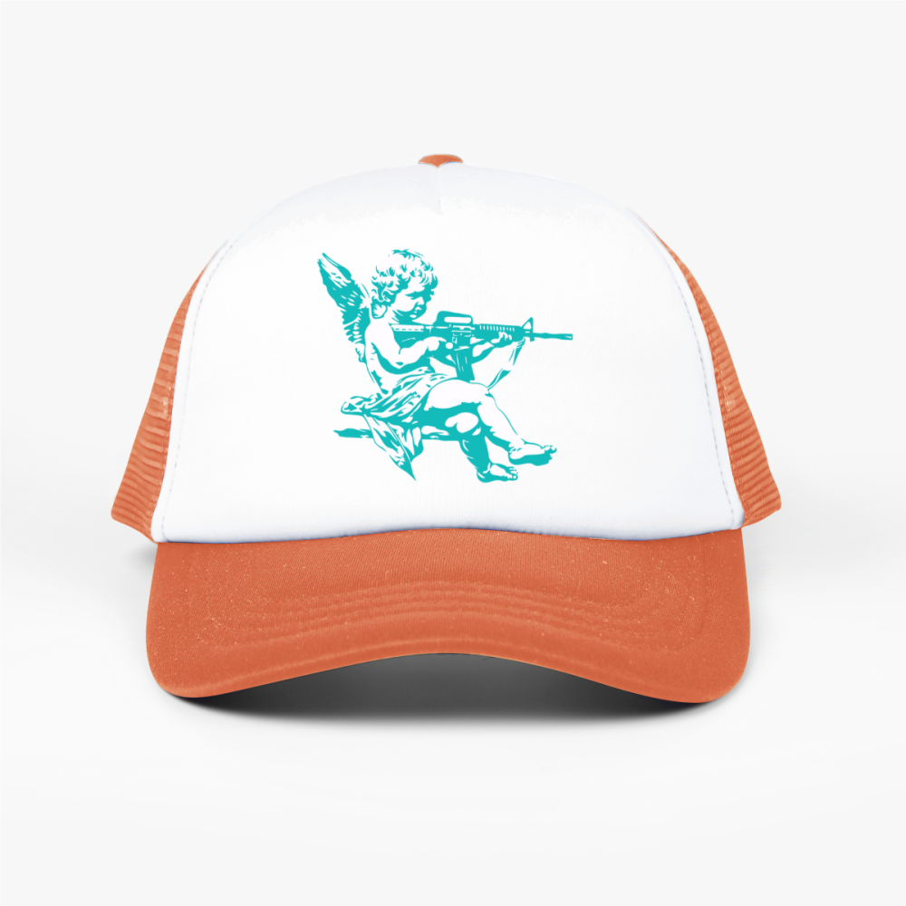 Colorblock Trucker Hat