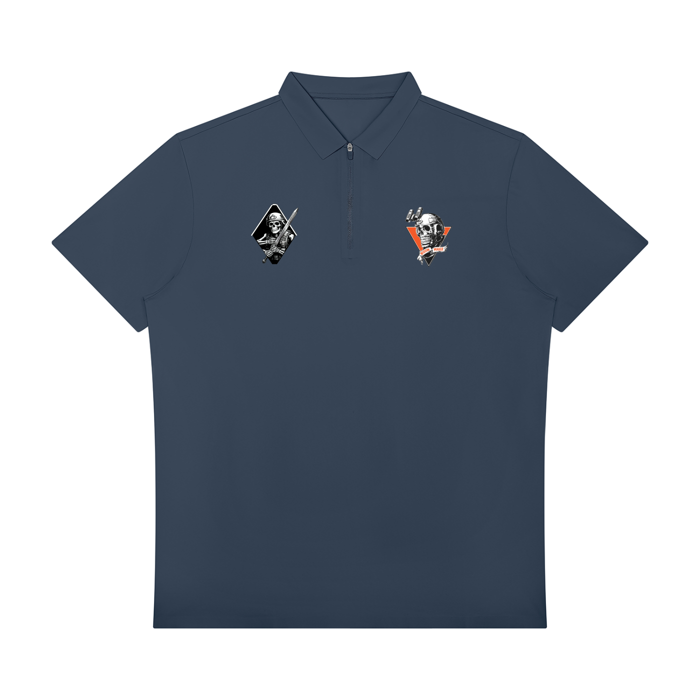 Men's Quarter-Zip Performance Polo Shirt