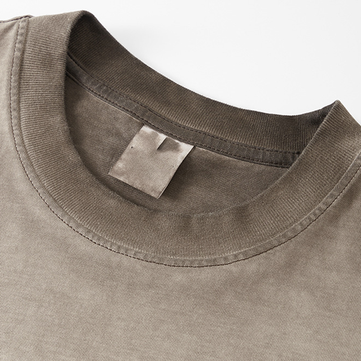 Dopamine Dressing Heavyweight Washed Gradient Stir Fried T-shirt(255GSM)