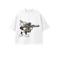 Unisex Heavyweight 100% Combed Cotton Cropped Oversized T-Shirt (250GSM)