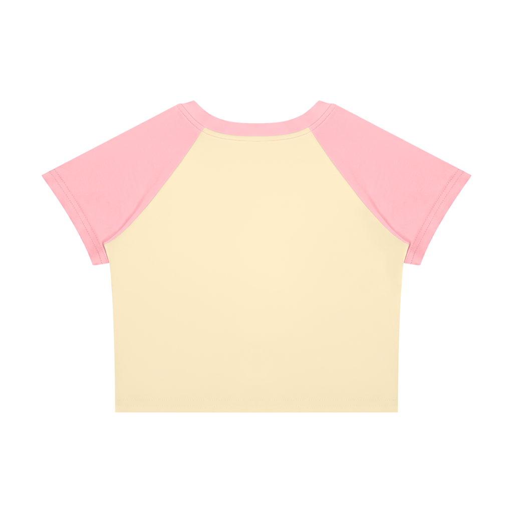 Women’s Raglan Color Block Baby T-Shirt
