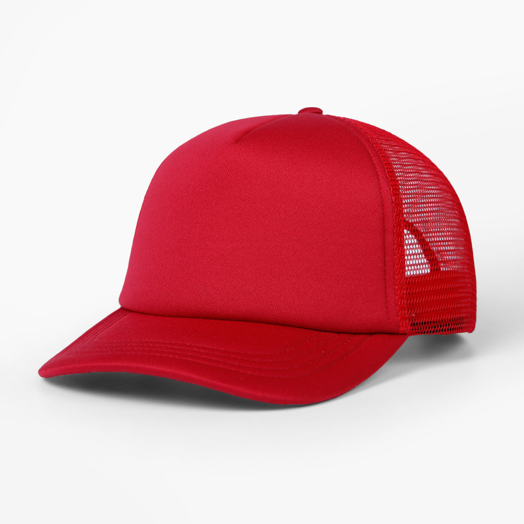 Foam Trucker Hat with Mesh Panels