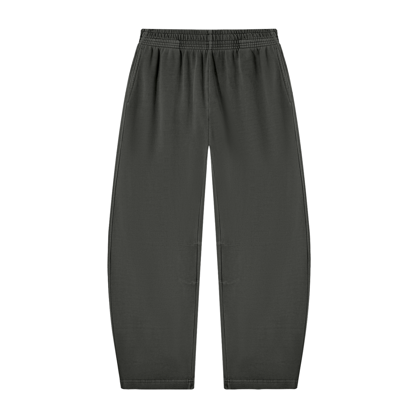Unisex Vintage Washed Barrel Leg Sweatpants