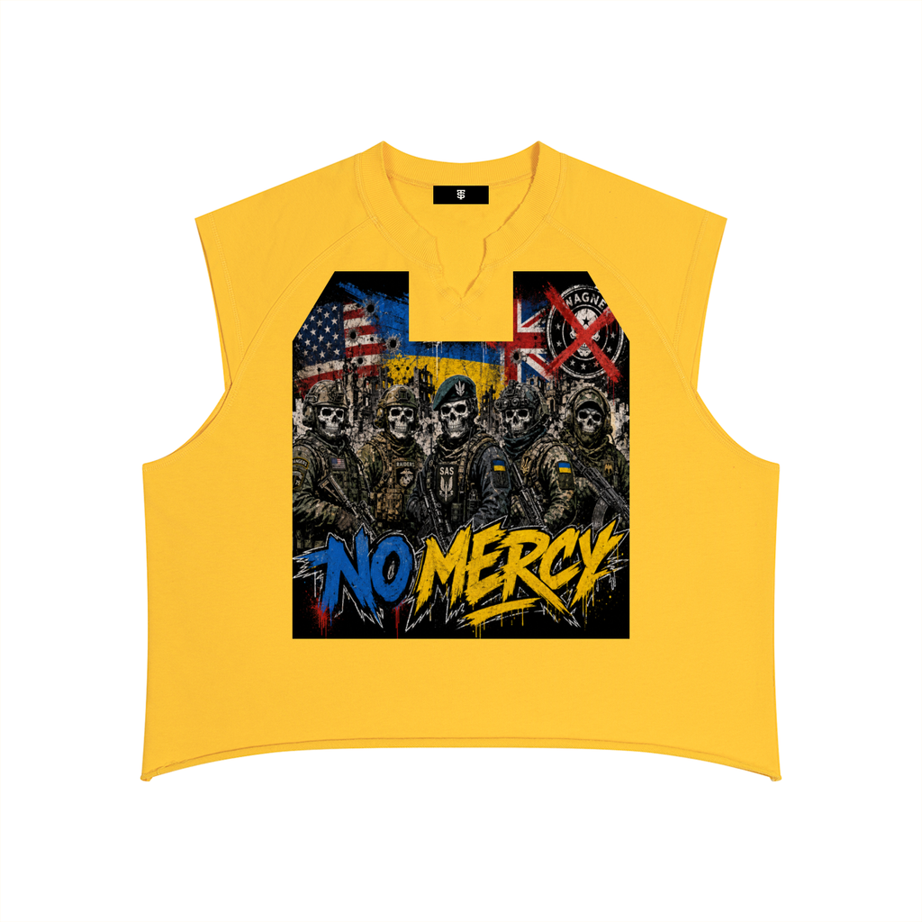 Men’s Boxy Raw Hem Tank Top