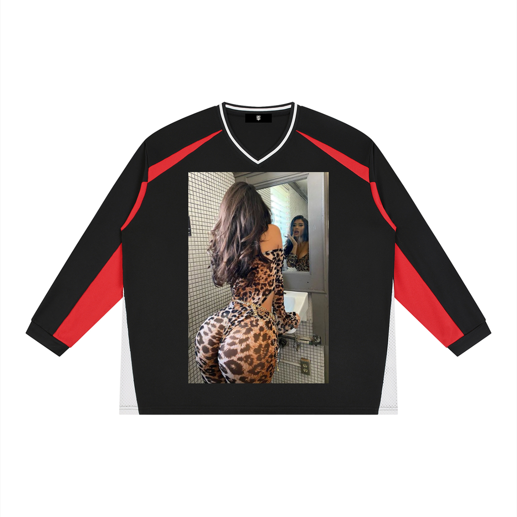Unisex Color Block Long Sleeve Jersey