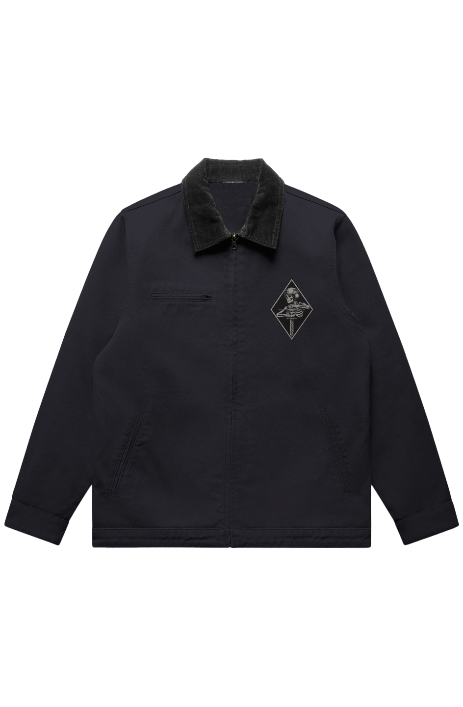 Canvas Cord Collar Jacket