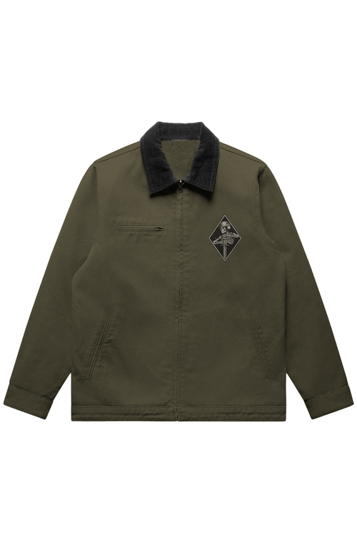 Canvas Cord Collar Jacket