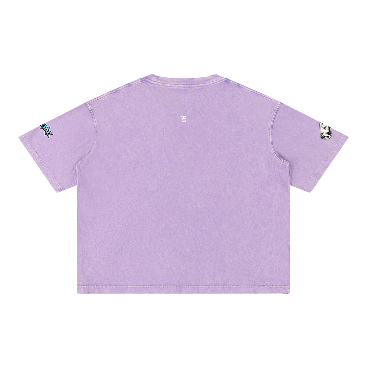 Mineral Wash Boxy Cotton T-Shirt
