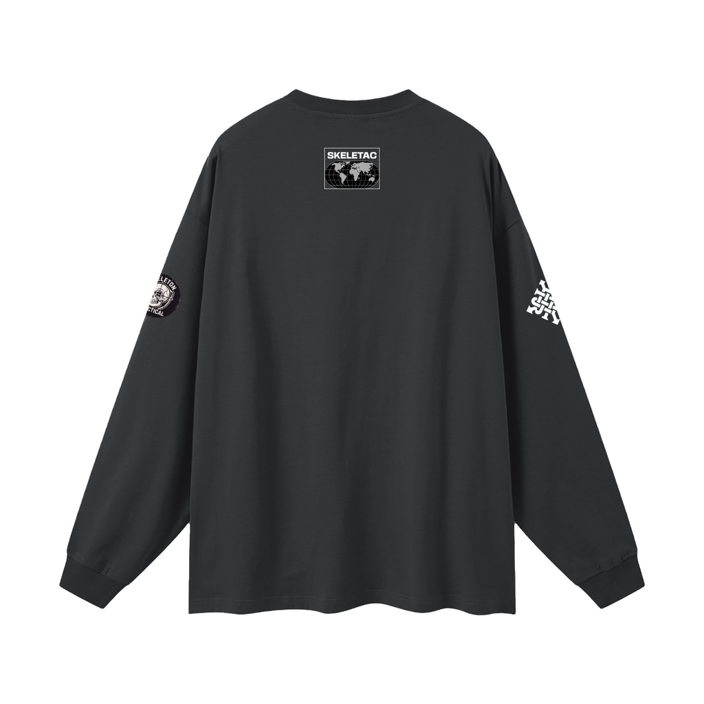 Lupin IIIrd OG Logo - Oversized Unisex Long Sleeve T-Shirt