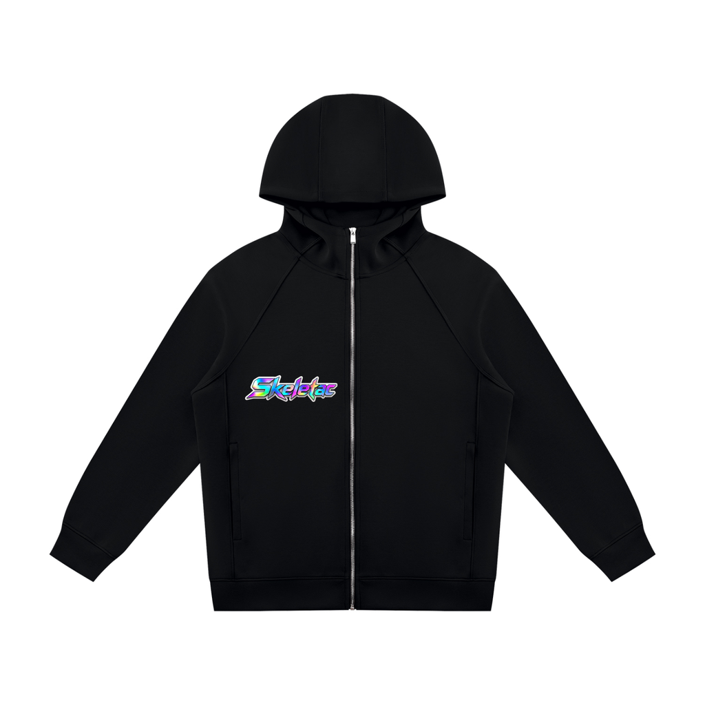 Unisex Raglan Full Zip Hoodie