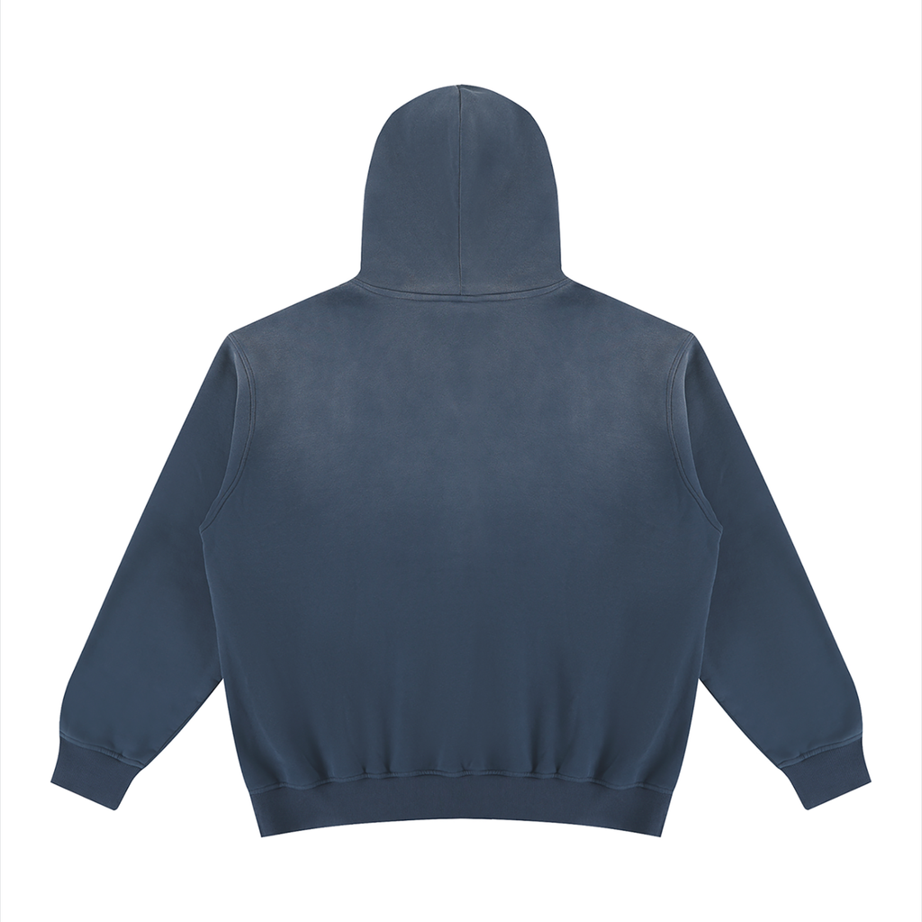 Unisex Vintage Wash Fleece Hoodie