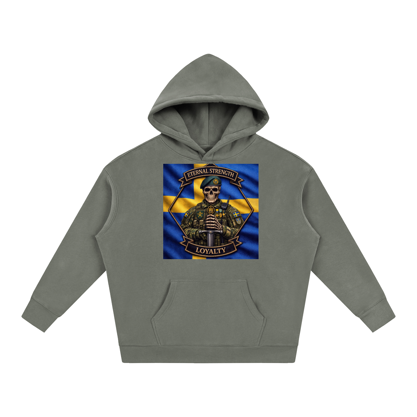 Oversize Fleeced Hoodie