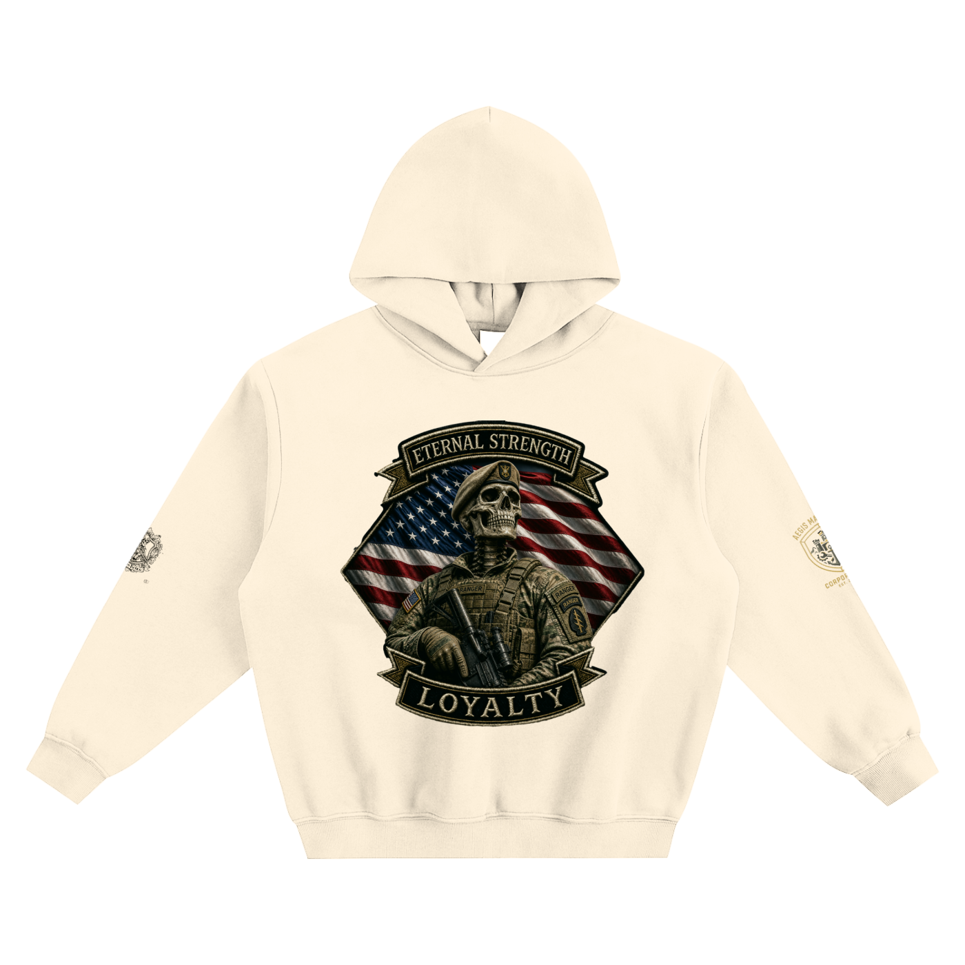 Fleeced Boxy Hoodie