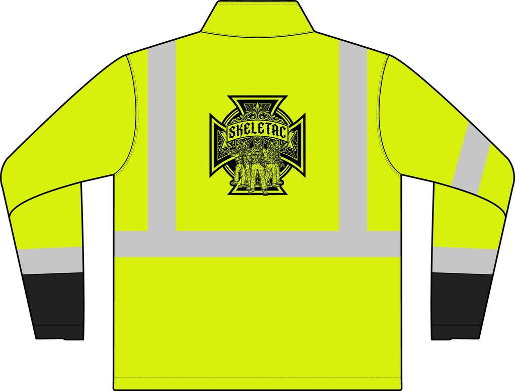 ANSI 107 Class 3 High-Visibility Soft Shell Jacket — Safety Reflective Workwear with Sheltac Emblem