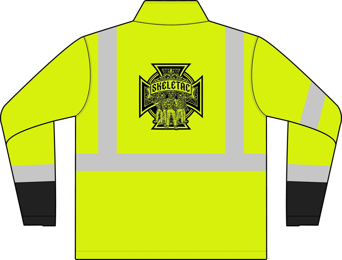 ANSI 107 Class 3 High-Visibility Soft Shell Jacket — Safety Reflective Workwear with Sheltac Emblem