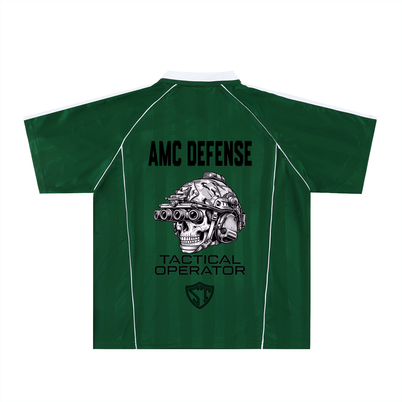 Shadow Stripe Collared Soccer Jersey